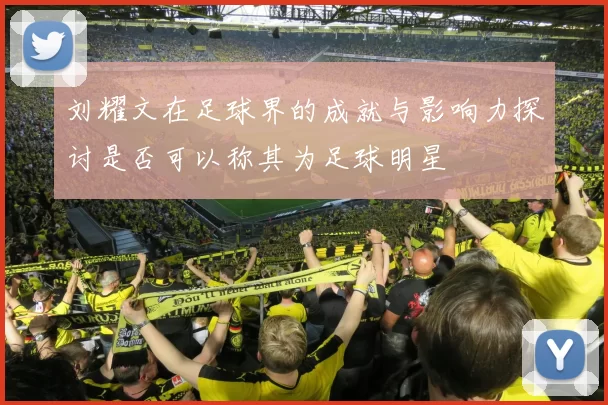 刘耀文在足球界的成就与影响力探讨是否可以称其为足球明星